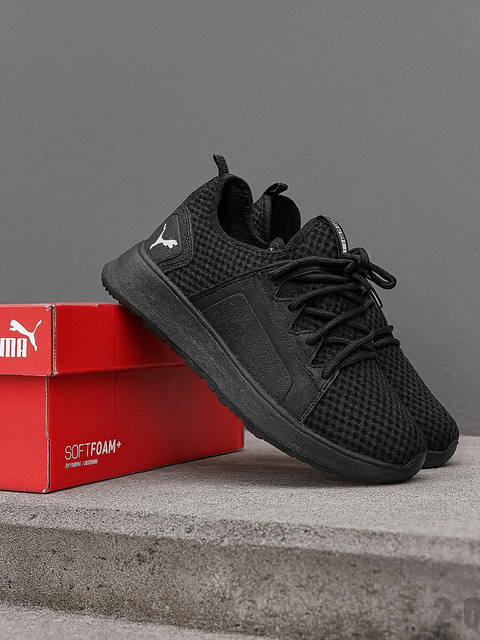 PUMA- NEGRO ADULTOS