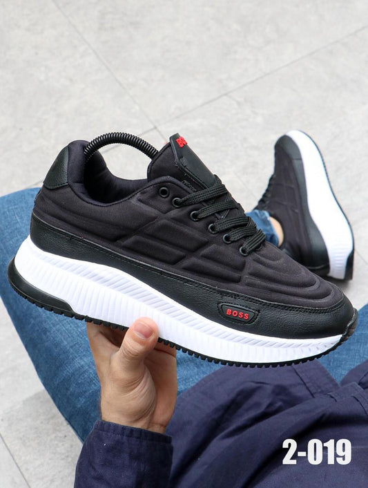 BOSS JACQUARD TODO NEGRO